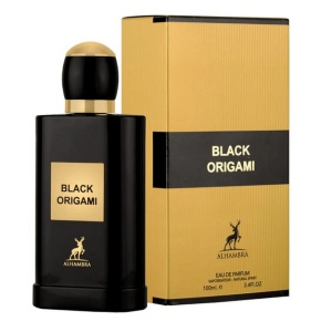 Black Origami by Maison Alhambra 100ml Eau de Parfum bottle