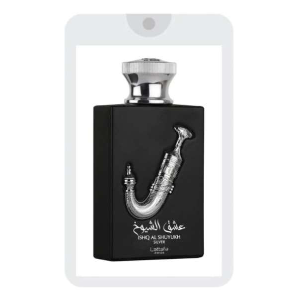 Sample - Ishq Al Shuyukh Silver by Lattafa Pride, Eau de parfum