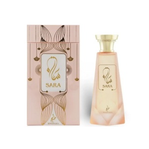 Sara by Khadlaj – Elegant floral fruity perfume for women with notes of bergamot, rose, and amber.