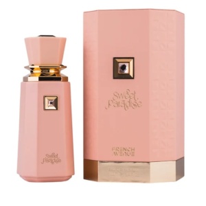 Sweet Paradise by French Avenue – floral fruity women’s fragrance with ambrette, orris, barley, and tonka bean.