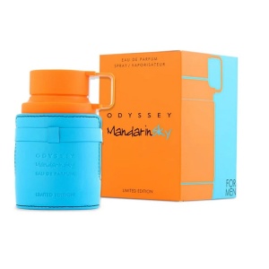 Armaf Odyssey Mandarin Sky Eau de Parfum for Men – citrusy, gourmand, and woody fragrance in the Odyssey collection.