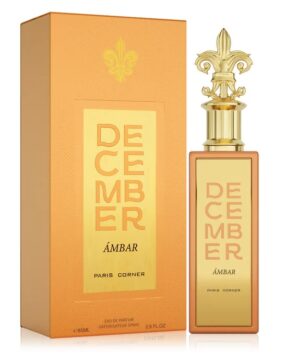 December Ambar by Paris Corner oriental vanilla fragrance bottle