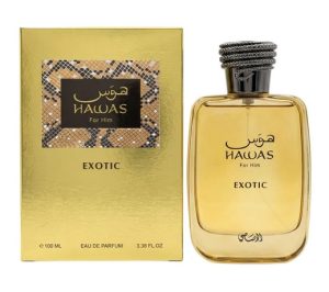 Hawas Exotic by Rasasi 2026 Eau De Parfum | Oriental Spicy Men's Fragrance
