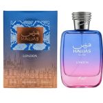 Hawas London by Rasasi 2026 Eau De Parfum | Oriental Woody Unisex Fragrance